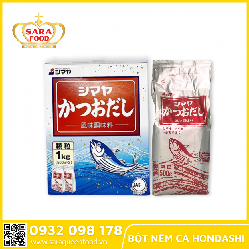 BỘT NÊM CÁ HONDASHI