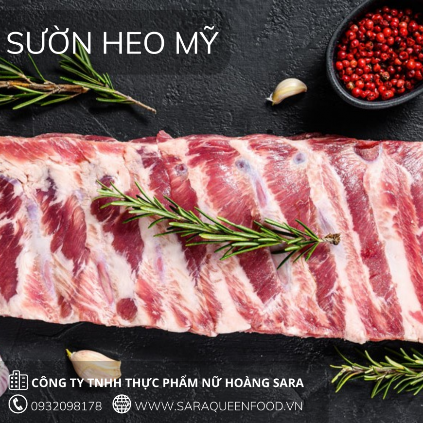 SƯỜN HEO MỸ