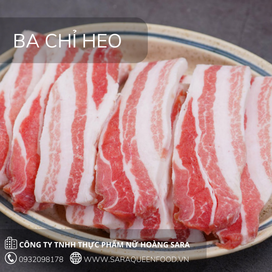 Thịt Ba Chỉ Heo