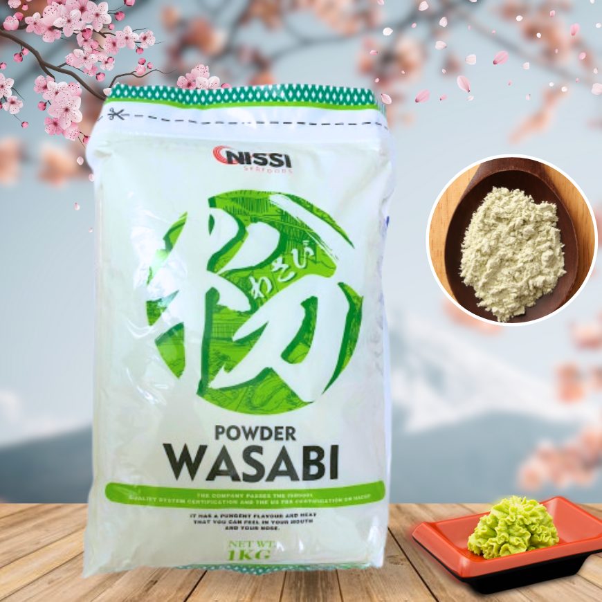 Mù Tạt Bột Wasabi Nissi Nhật Bản 1kg