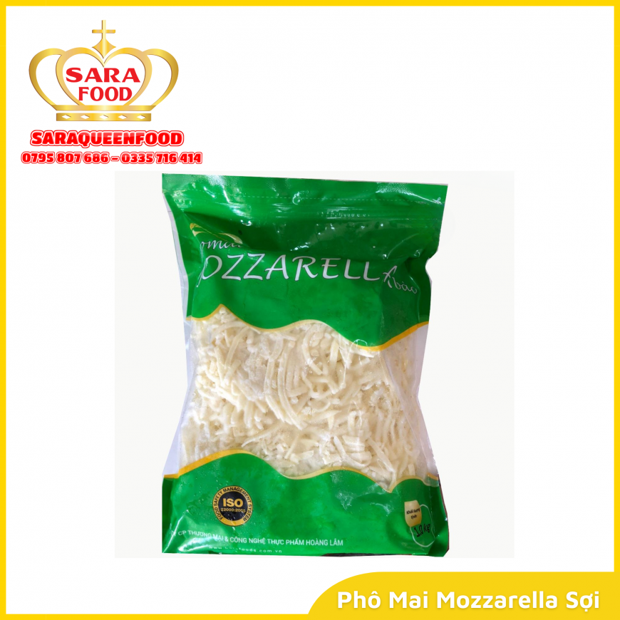 Phô Mai Mozzarella Sợi