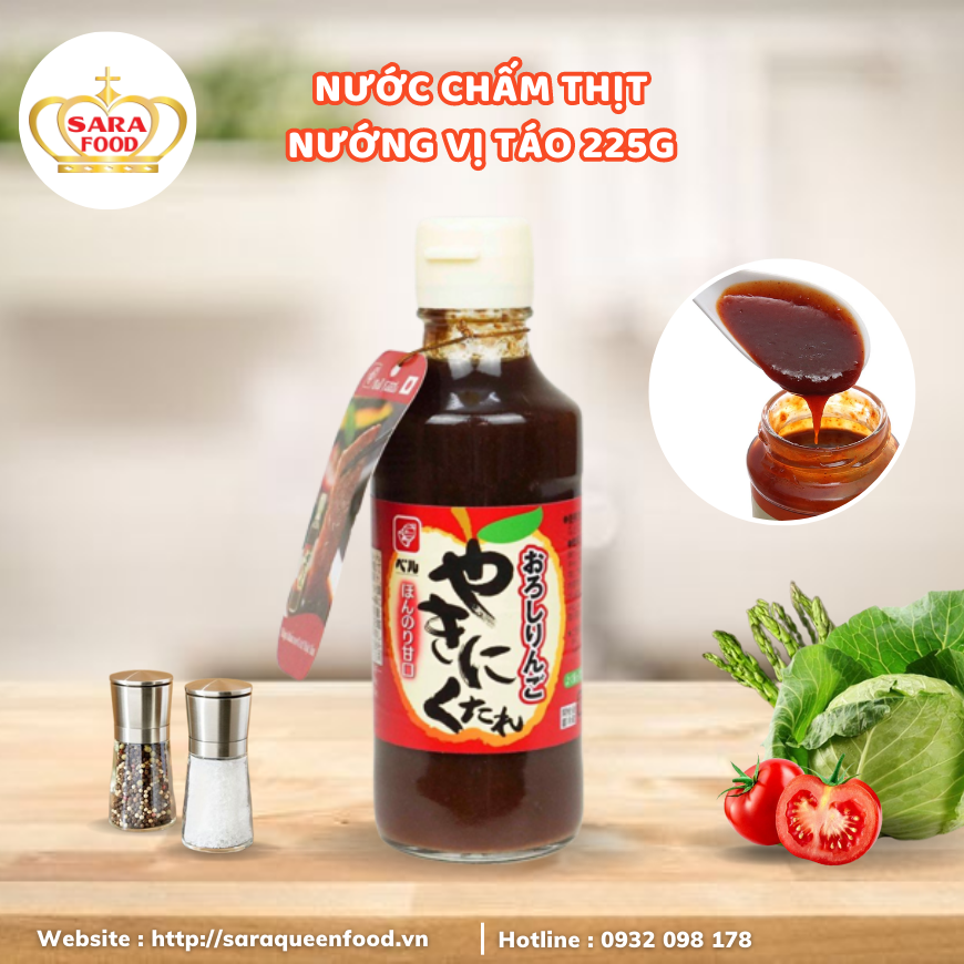 Nước Chấm Thịt Nướng Vị Táo 225g