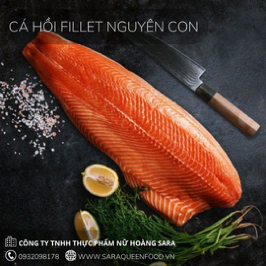 Cá Hồi Fillet Nguyên Con