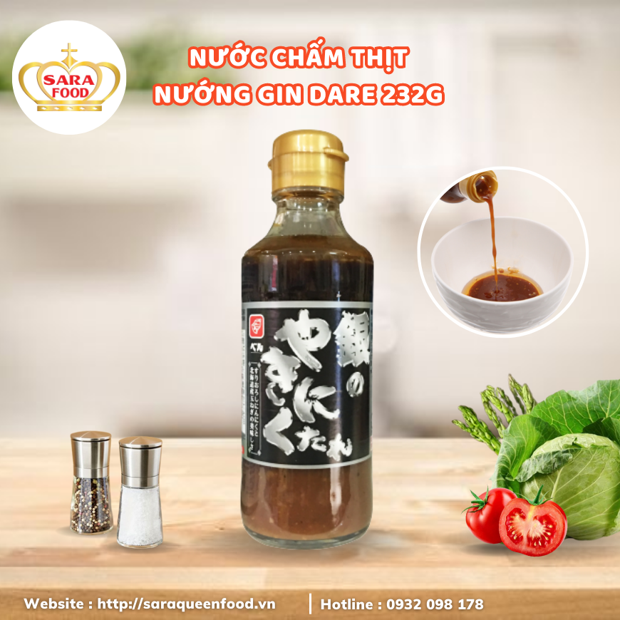 Nước Chấm Thịt Nướng Gin Dare 225g