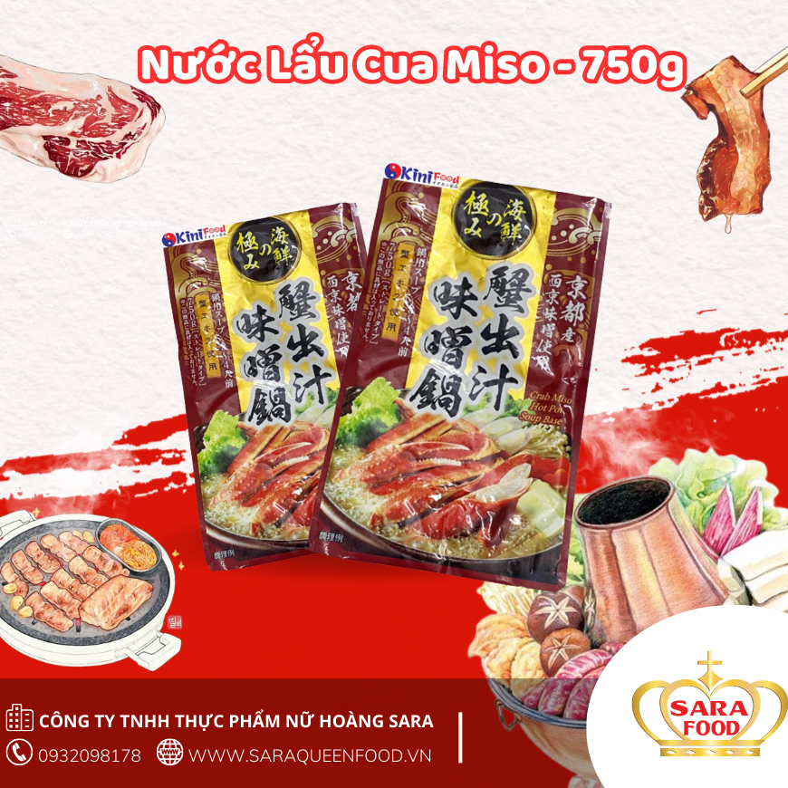 Nước Lẩu Cua Miso - 750g 