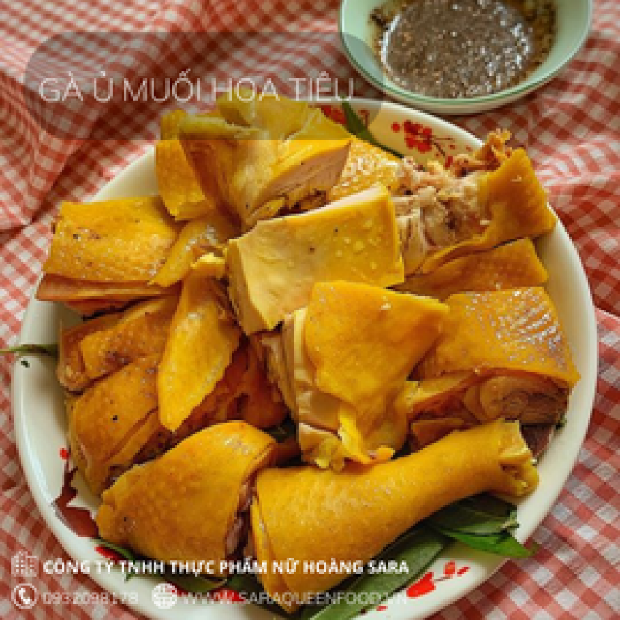 Gà ủ muối hoa tiêu