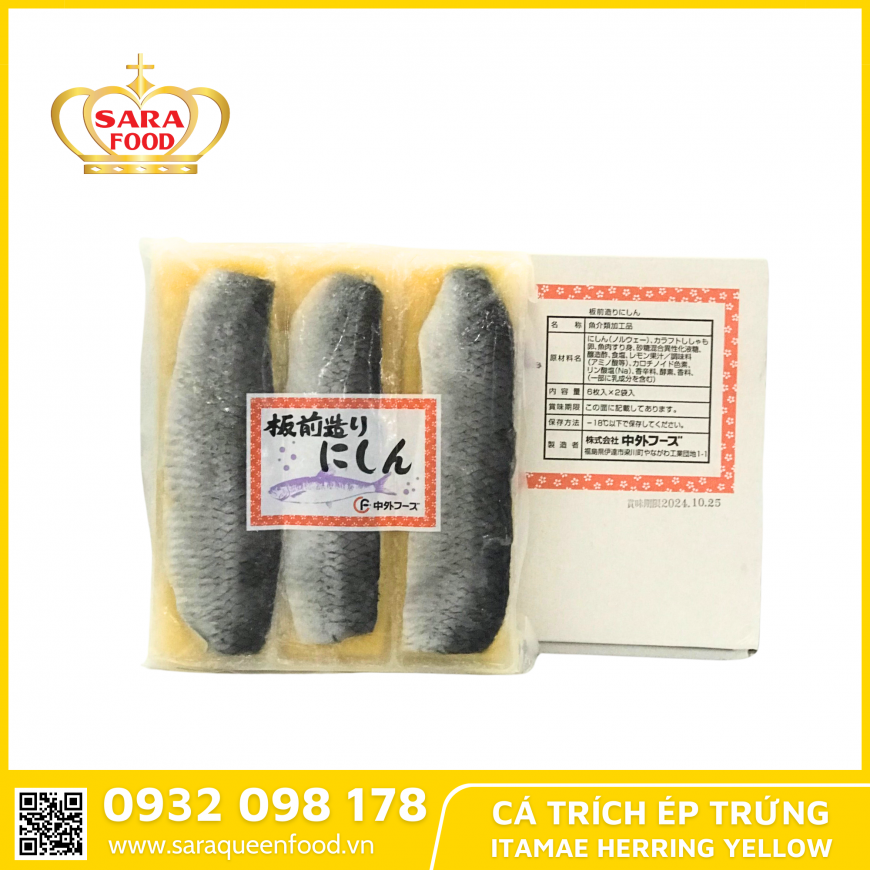 CÁ TRÍCH ÉP TRỨNG - ITAMAE HERRING YELLOW