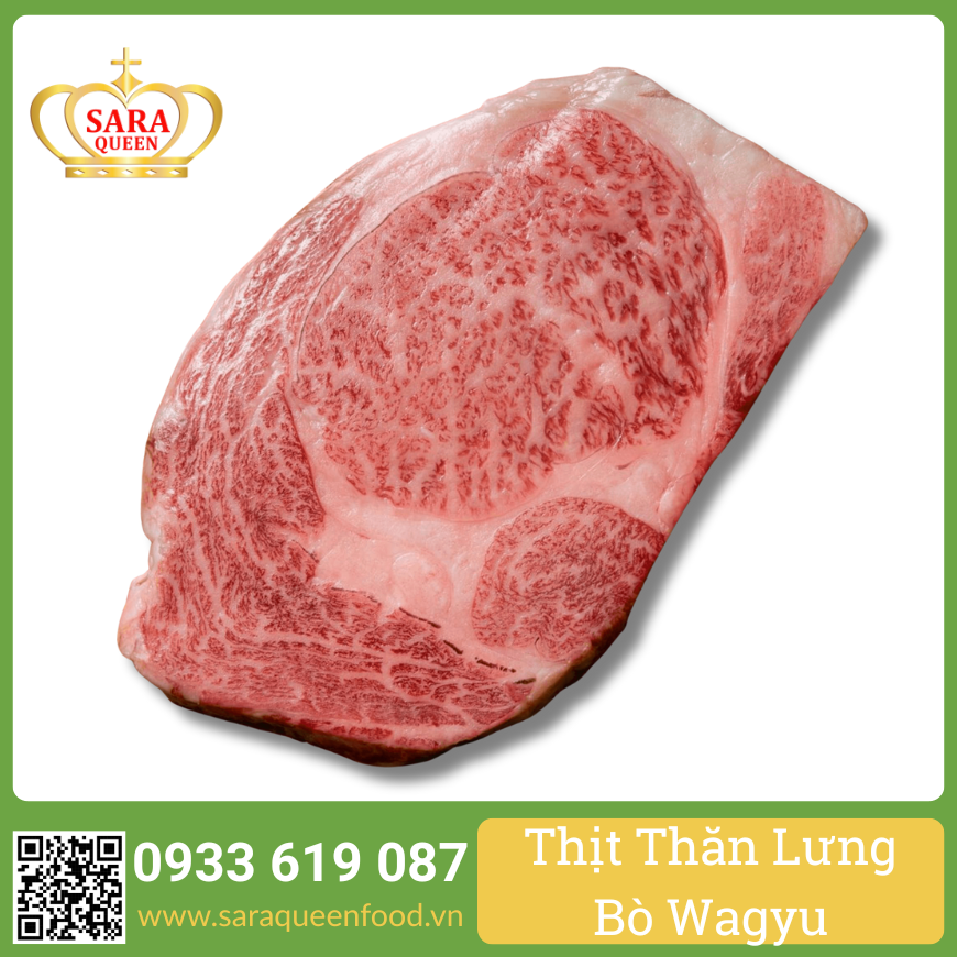 Thịt thăn lưng bò Wagyu Nhật Bản - Rib Eye Wagyu Beef A5