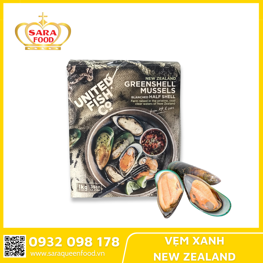 Vẹm Xanh New Zealand