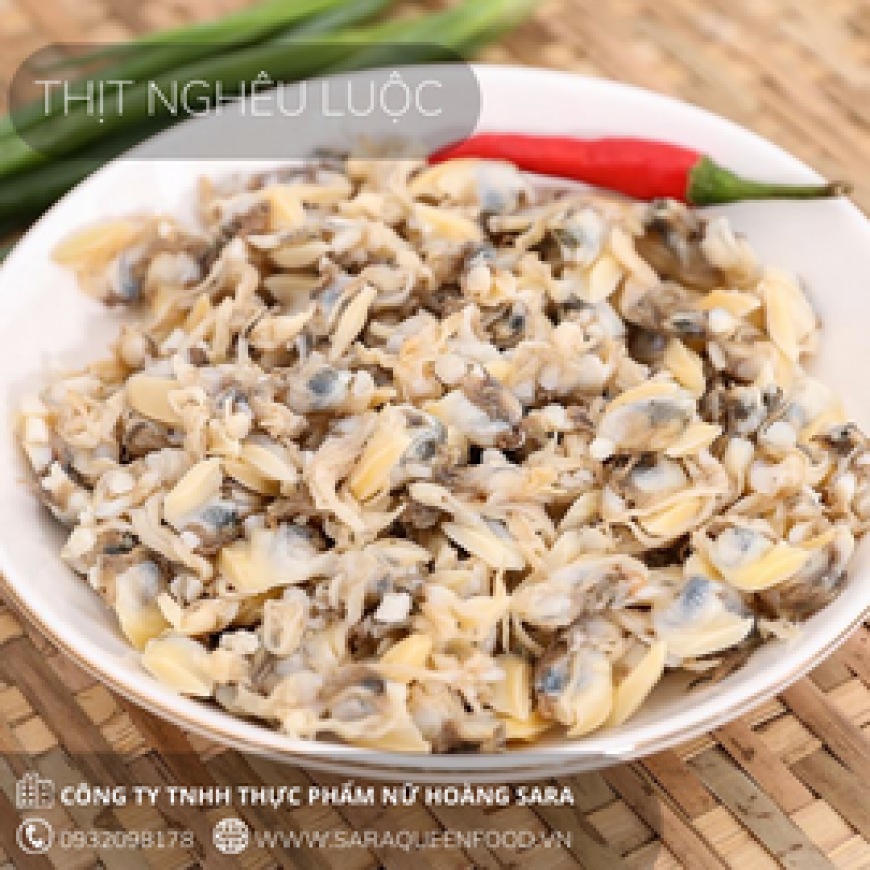 Thịt Nghêu Luộc