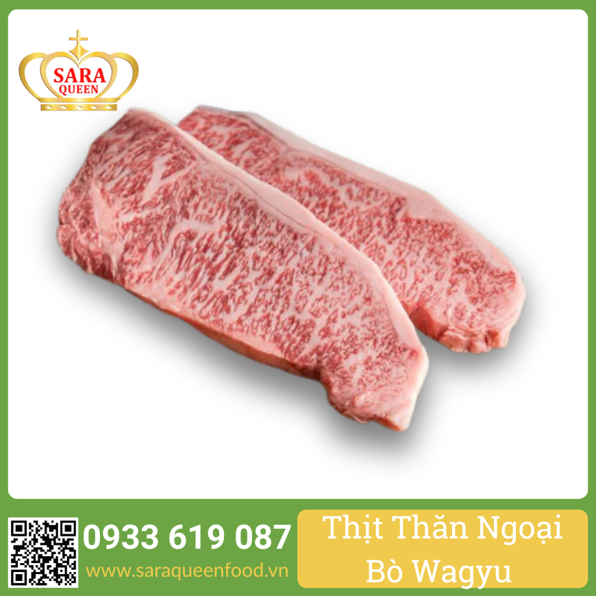 Thịt thăn ngoại bò Wagyu Nhật Bản A5- Striploin Wagyu Beef A5