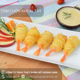 TÔM CUỘN KHOAI TÂY