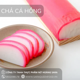 CHẢ CÁ HỒNG NHẬT BẢN / MUSHI-KAMABOKO