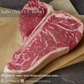 Thịt T Bone bò Mỹ Choice USDA (loại cao cấp) - T Bone Beef Choice USDA 500g
