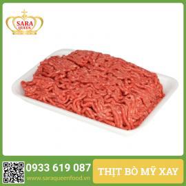 Thịt Bò Mỹ Xay – Minced Beef US | Nhập Khẩu Nguyên Chất, An Toàn